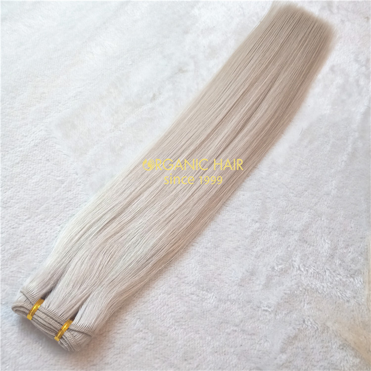 20inch #60A Double drawn hair weft extension with best quality A120